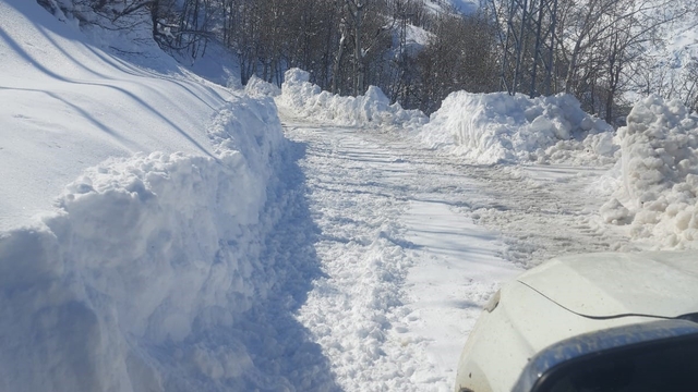 Bingöl'de kapalı köy yolları bir bir açılıyor