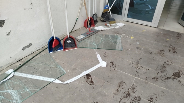 Amatör lig maçında olay çıktı: Musluklar söküldü, camlar kırıldı