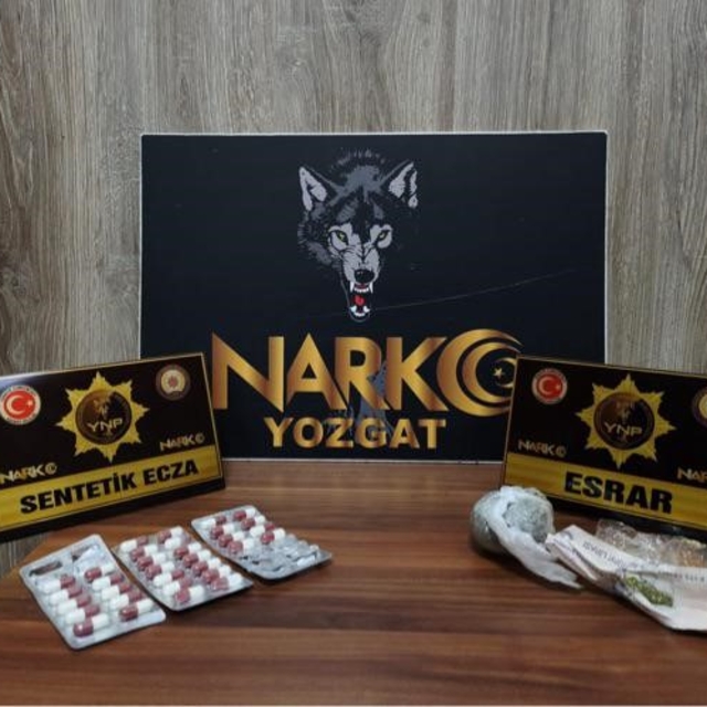 Yozgat'ta uyuşturucu madde yakalandı