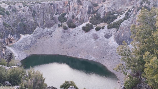 Gümüşdere Obruğu yeniden suya kavuştu