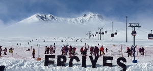 Erciyes'te ramazan ayında da hafta sonu yoğunluğu