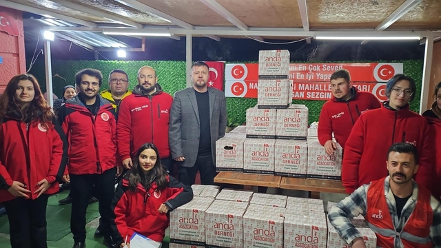 İhtiyaç sahibi 200 aileye gıda yardımı yapıldı