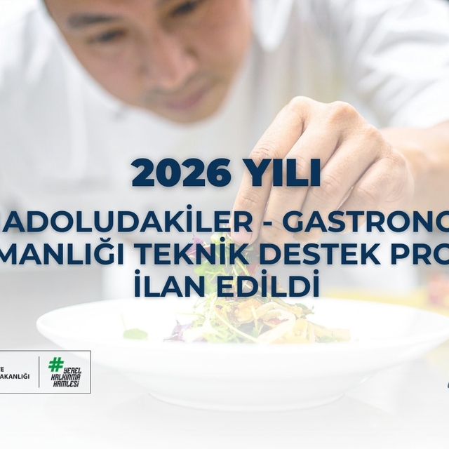 Ahiler Kalkınma Ajansı'ndan gastronomi sektörüne 6 milyon TL'lik destek pro...