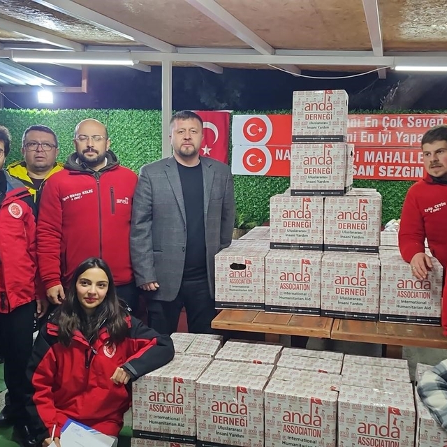 İhtiyaç sahibi 200 aileye gıda yardımı yapıldı