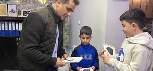 Minik yüreklerden yürek ısıtan çalışma