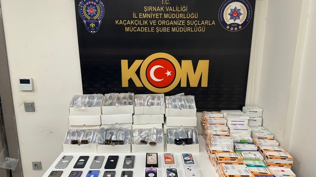 Şırnak'ta narkotik, kaçakçılık ve asayiş operasyonu: 1 tutuklama