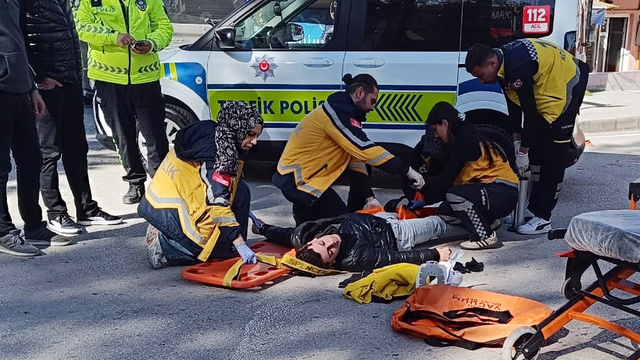 Plakasını kapattığı motosikletle polisten kaçarken kaza yaptı; 392 bin 500 lira ceza uygulandı