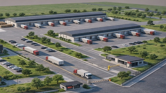 Çorlu'ya 30 dükkânlı sebze ve meyve hali