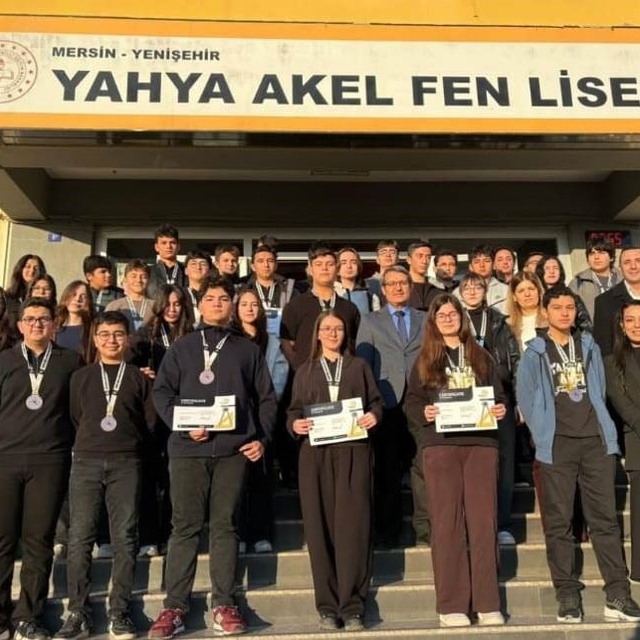 Yahya Akel Fen Lisesi öğrencileri Matematik Olimpiyatlarında dünya birincis...