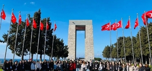 Sinoplu öğrenciler Çanakkale ruhunu yerinde yaşadı