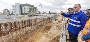 Hal Katlı Kavşağı nisan ayında hizmete girecek