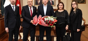 Muhasebe Haftası dolayısıyla Vali Bakan'a ziyaret