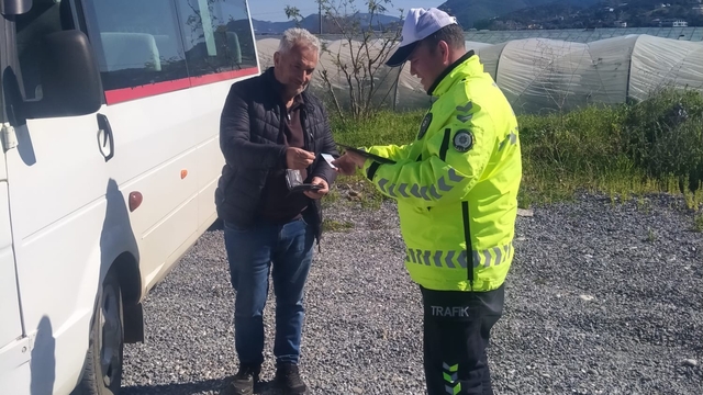 Gazipaşa'da öğrenci servislerine sıkı denetim