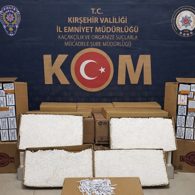 Kırşehir emniyetinden kaçakçılık operasyonu
