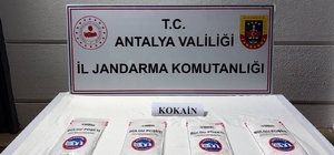 Antalya’da 1 kilo 380 gram kokain ele geçirildi, 2 şüpheli tutuklandı