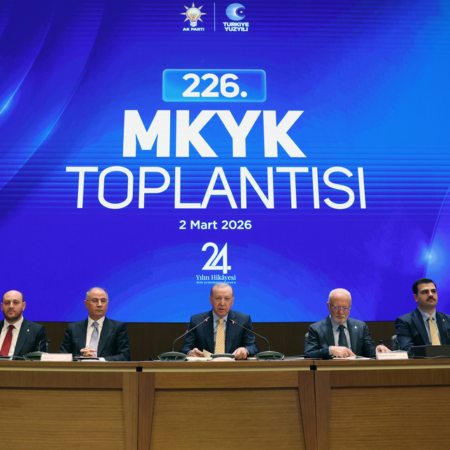 AK Parti MKYK Toplantısı başladı