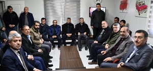 Milletvekili Tüfenkci'den Minibüsçüler Odası'na ziyaret