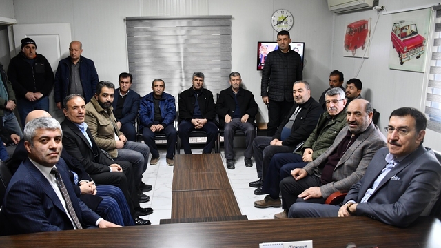 Milletvekili Tüfenkci'den Minibüsçüler Odası'na ziyaret