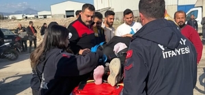 Antakya’da trafik kazası: 1 yaralı