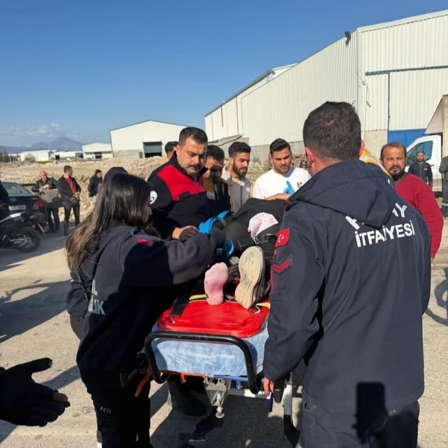 Antakya'da trafik kazası: 1 yaralı