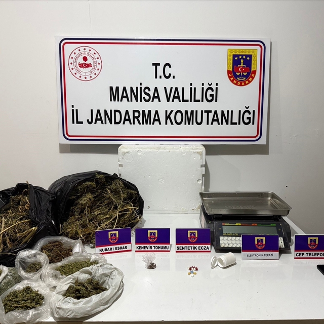 Jandarmadan müşterek narkotik operasyonu