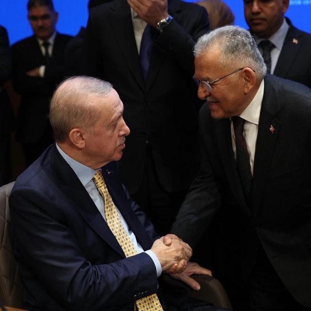 Başkan Büyükkılıç, iftarda Cumhurbaşkanı Erdoğan'la görüştü