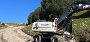 Bozdoğan Kale Mesire Alanı’nda yol çalışmaları başladı