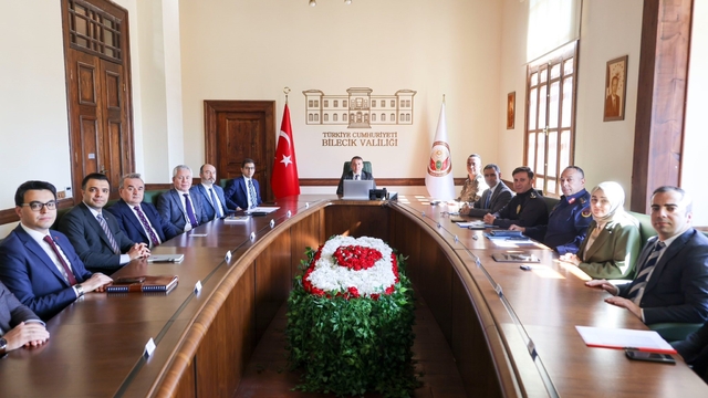 Bilecik'te 'İl Asayiş ve Güvenlik Toplantısı' yapıldı