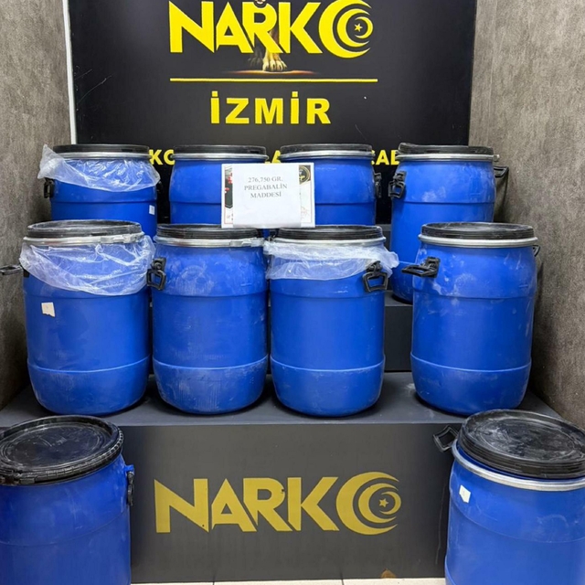 830 bin sentetik hap yapılabilecek maddeyle yakalanan şüpheli tutuklandı