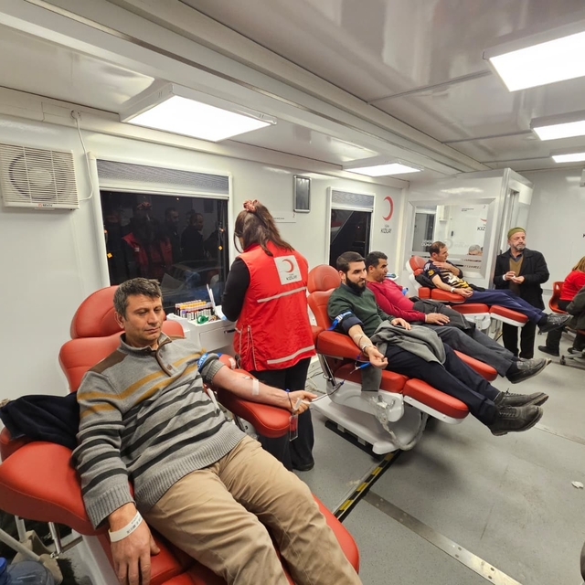 Kızılay'dan Darende'de kan bağışı kampanyası