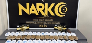 Kilis'te 17 kilo 105 gram takoz esrar ele geçirildi, 1 kişi tutuklandı