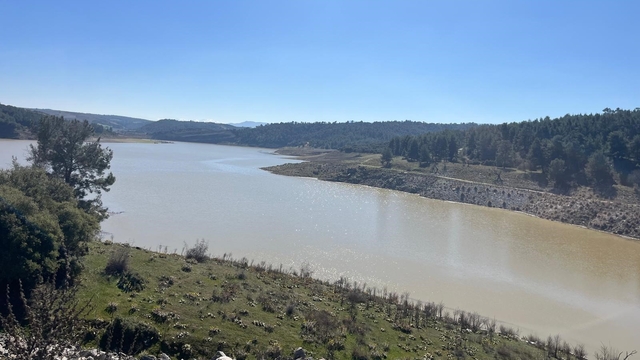 Derbent Barajı'nda su seviyesi zirvede