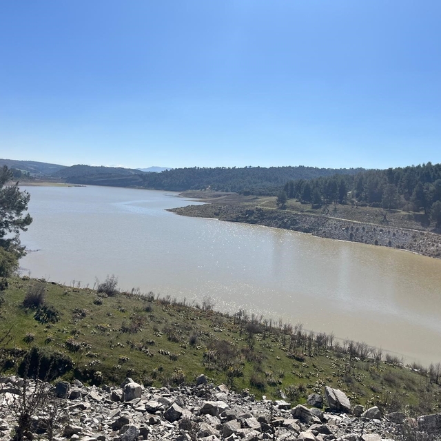 Derbent Barajı'nda su seviyesi zirvede