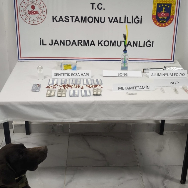 Kastamonu'da uyuşturucu operasyonu: 4 gözaltı
