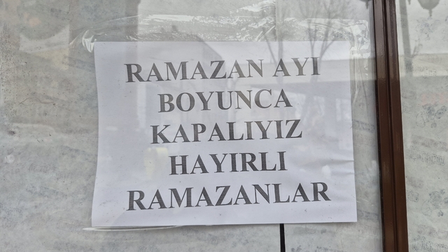 Eskişehir esnafından "Ramazan" arası