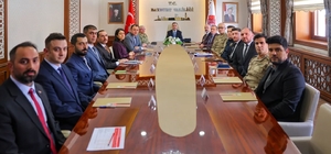 Bayburt'ta asayiş ve güvenlik uygulamaları değerlendirildi