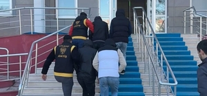 Adıyaman'da 4 hırsızlık şüphelisi tutuklandı