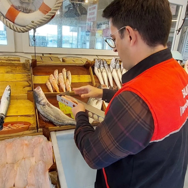 Su ürünleri denetimi gerçekleştirildi