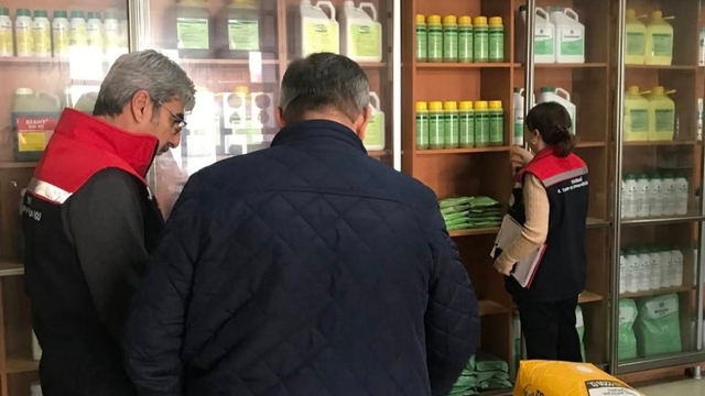 Tekirdağ'da zirai ilaç denetimi