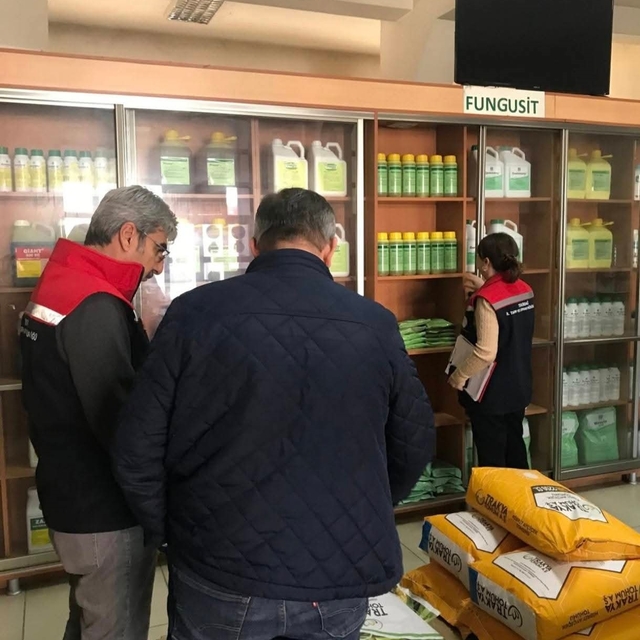 Tekirdağ'da zirai ilaç denetimi
