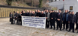 Zonguldak'taki grizu faciasında hayatını kaybeden 263 maden işçisi anıldı