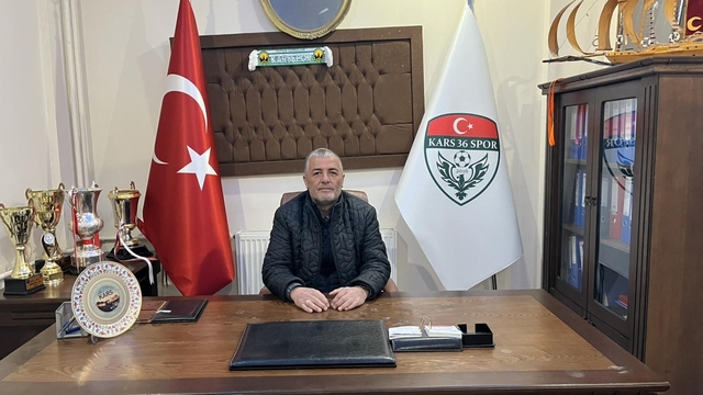 Kars 36 Spor Başkanı Osman Yaşar Uluman görevi bıraktı