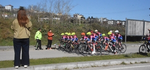 Sinoplu bisikletçilerin şampiyona mesaisi