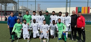 Şahinbey Ampute futbol takımı Türkiye Kupası’nda çeyrek finalde