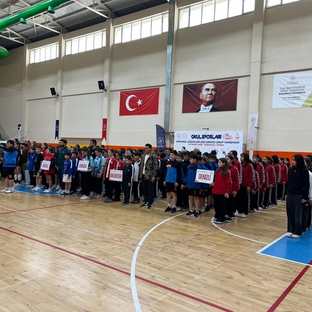 Hentbol Şampiyonası Aydın'ın ev sahipliğinde başladı