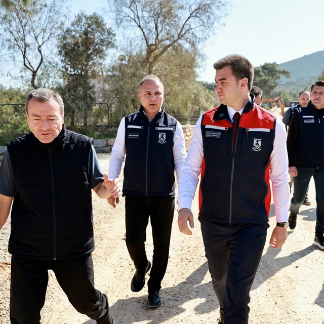 Altyapı yatırımları yerinde incelendi