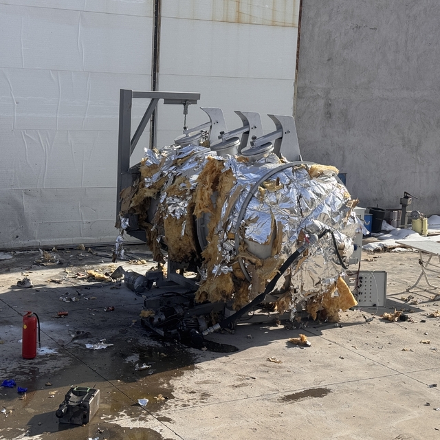 Kayseri'de fabrika bahçesindeki gaz tankının patlaması sonucu 4 işçi yarala...