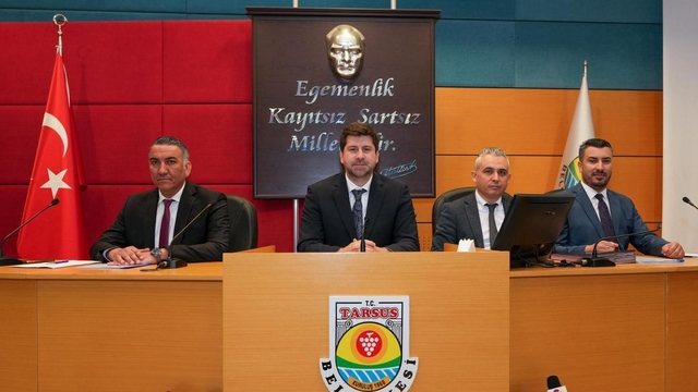 Tarsus Belediyesi Meclisinde yatırım, dayanışma ve yeni projeler öne çıktı