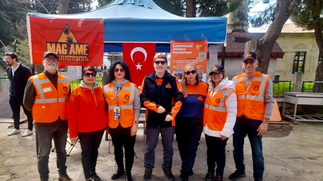 Gelibolu'da Mahalle Afet Gönüllüleri Acil Müdahale Ekibi tanıtıldı