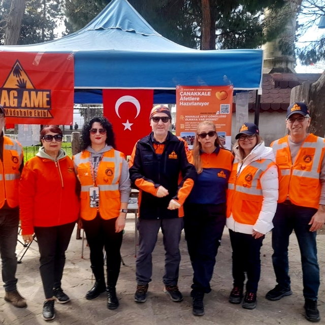 Gelibolu'da Mahalle Afet Gönüllüleri Acil Müdahale Ekibi tanıtıldı